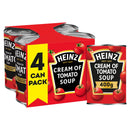 Heinz Cream of Tomato Soup 4x400g