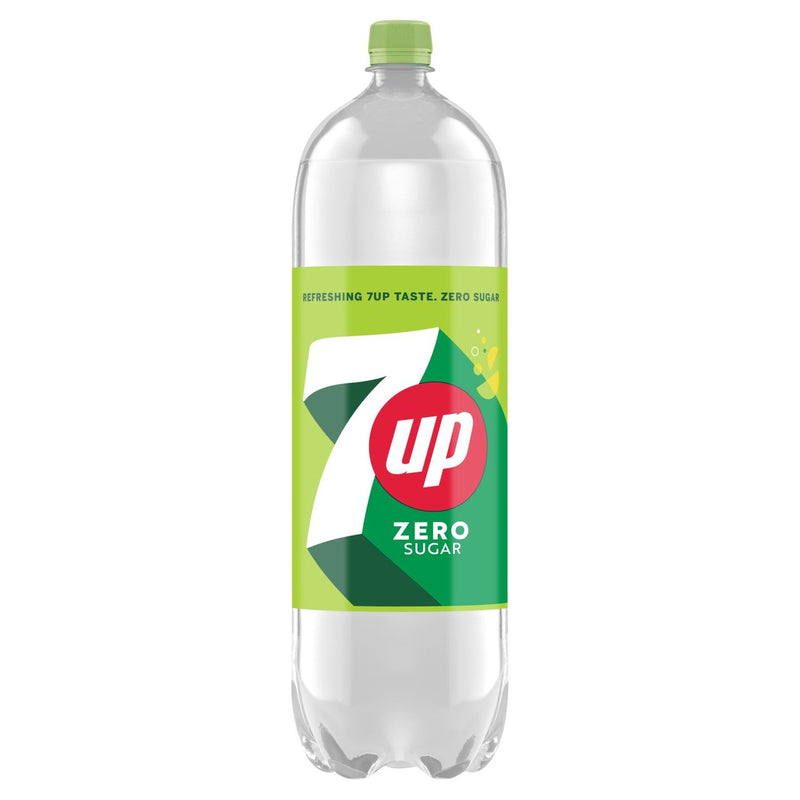 7UP Zero Sugar Lemon & Lime 2 Littre Bottle