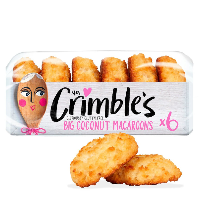 Mrs Crimble's Gluten Free Coconut Macaroons 180g