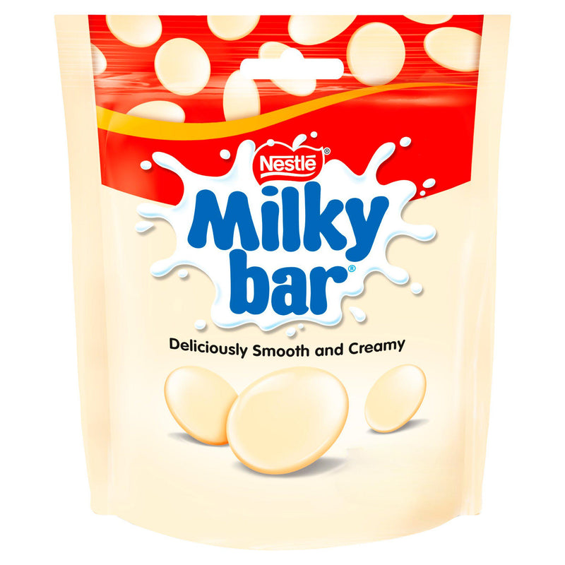 Milkybar White Chocolate Giant Buttons Sharing Pouch Bag 85g