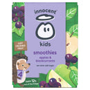 Innocent Kids Blueberries, Apples & Pears Super Smoothies with Vitamins & Iron 4x150ml