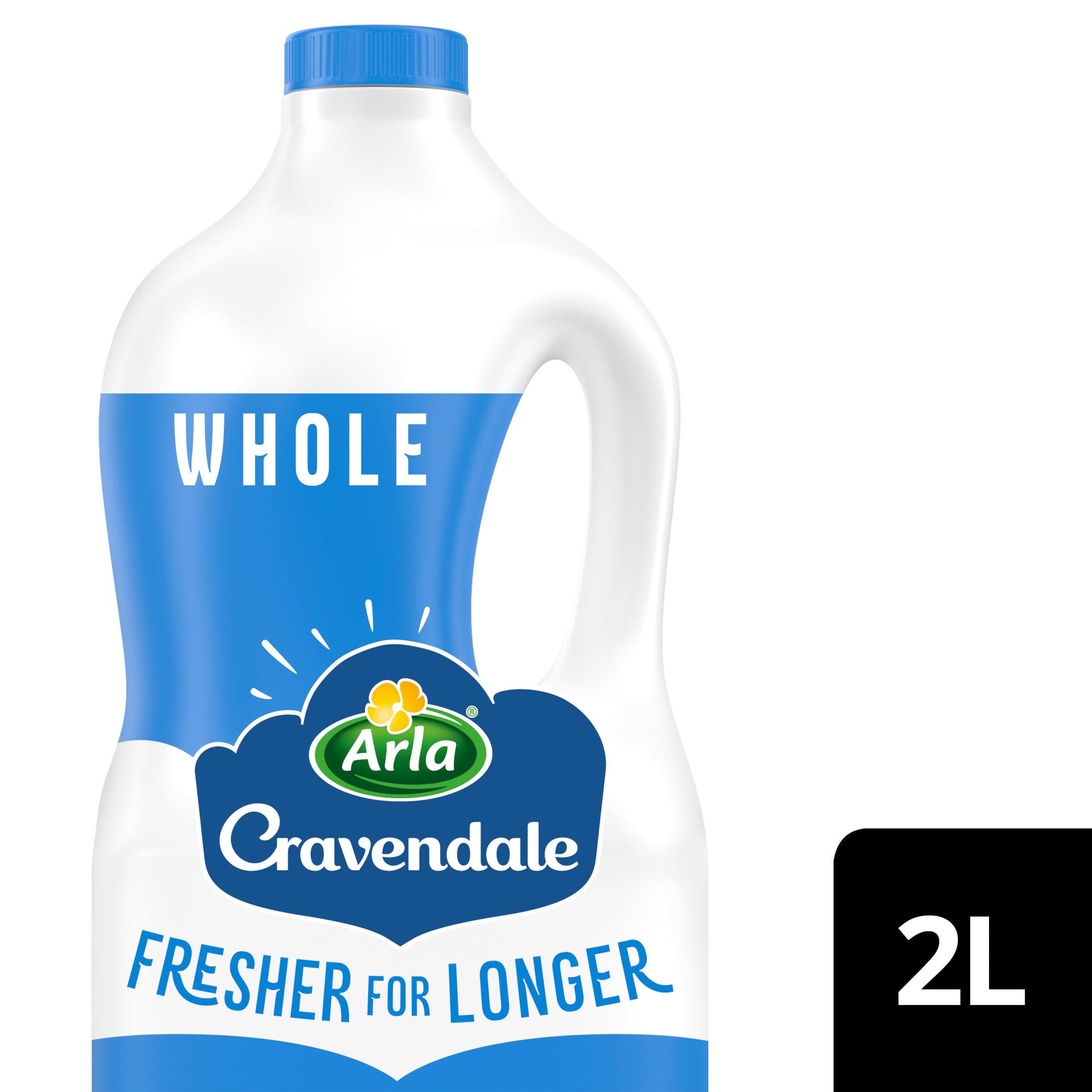 Cravendale Filtered Fresh Whole Milk 2 Litre