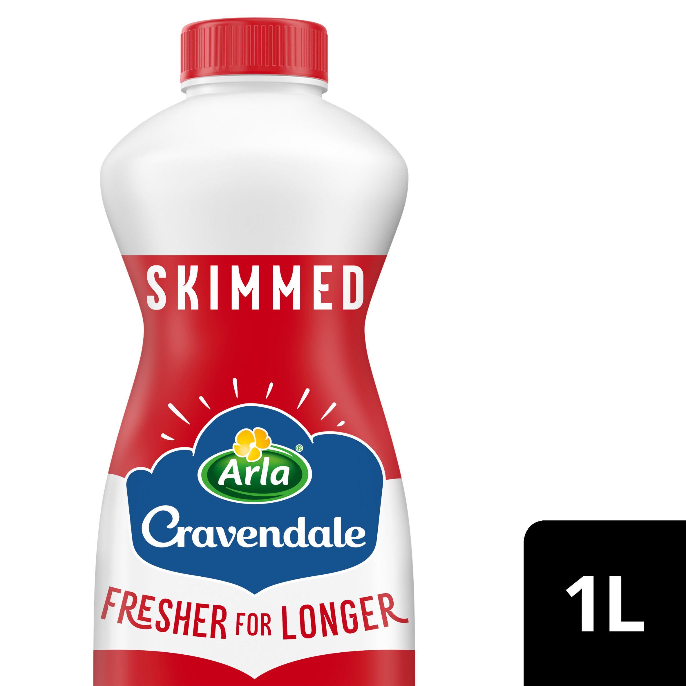 Cravendale Filtered Fresh Skimmed Milk 1 Litre