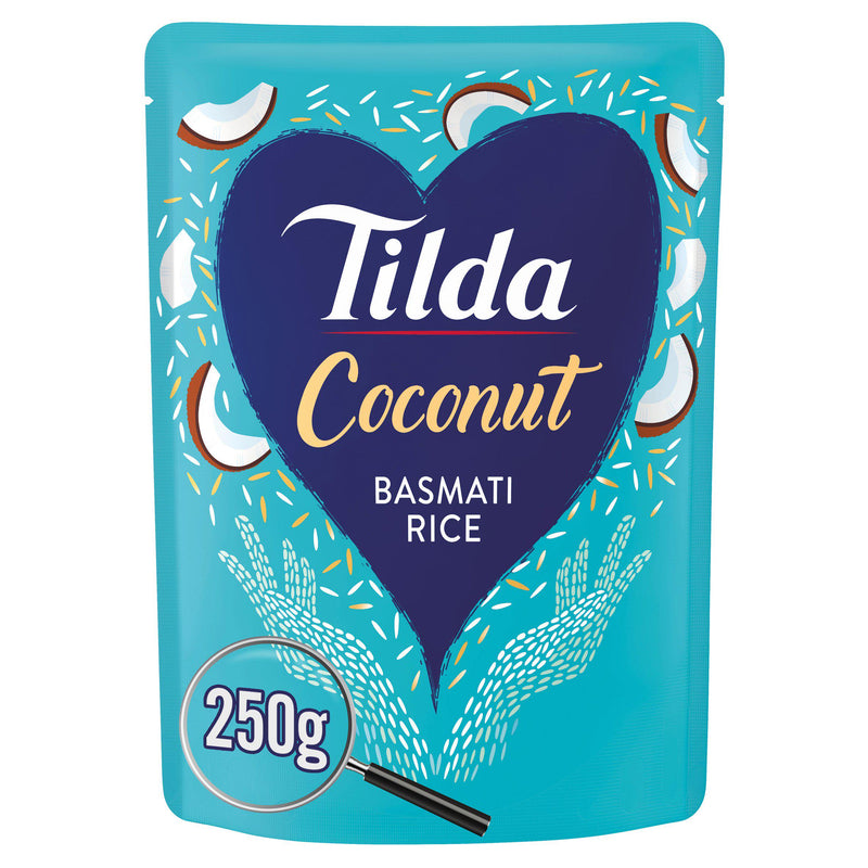 Tilda Microwave Coconut Basmati Rice 250g
