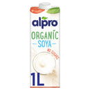 Alpro Organic Soya Milk No Sugars Long Life Dairy Alternative 1 Litre