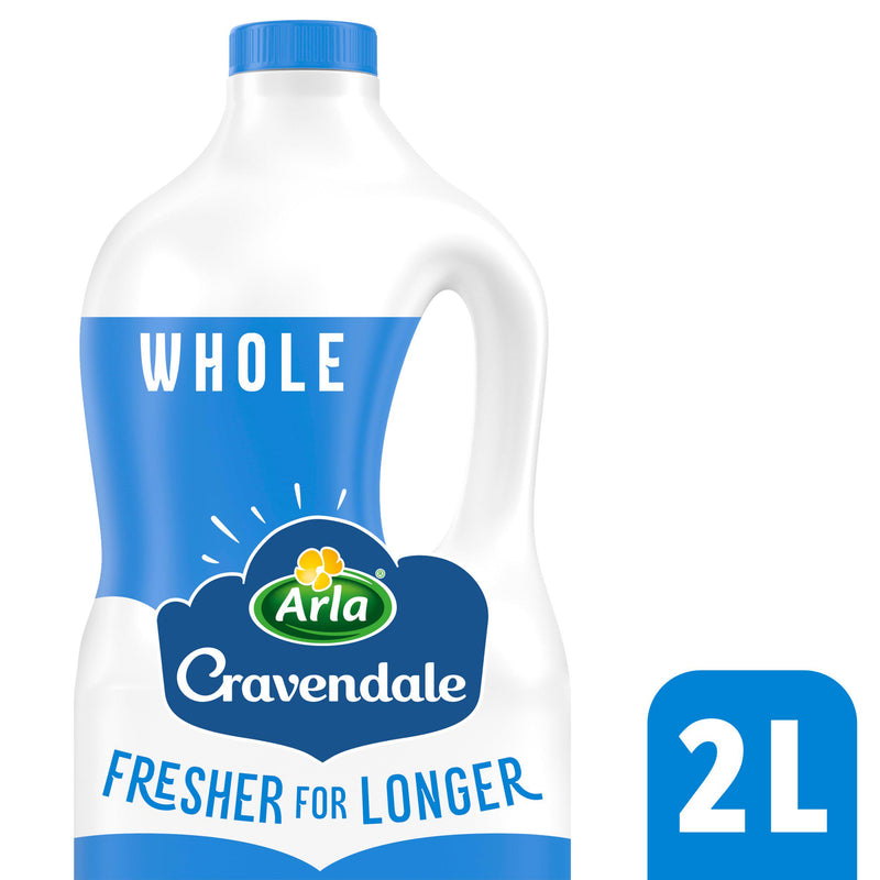 Cravendale Filtered Fresh Whole Milk 2 Litre