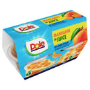 Dole Mandarins In Juice Fruit Snacks 4x113g