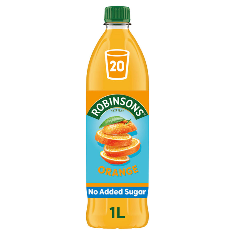 Robinsons Orange Squash No Added Sugar 1 Litre