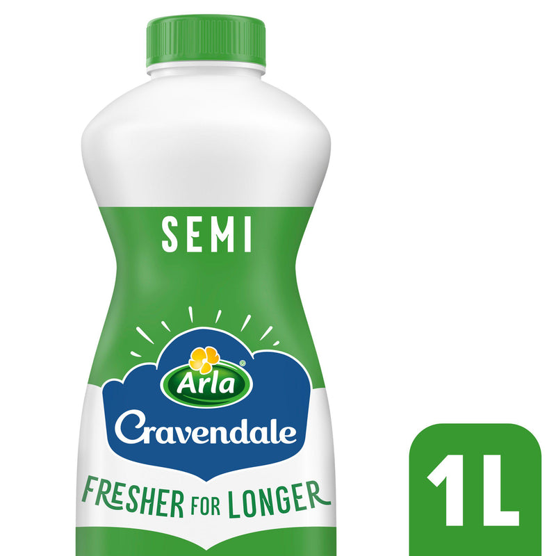 Cravendale Filtered Fresh Semi Skimmed Milk 1 Litre