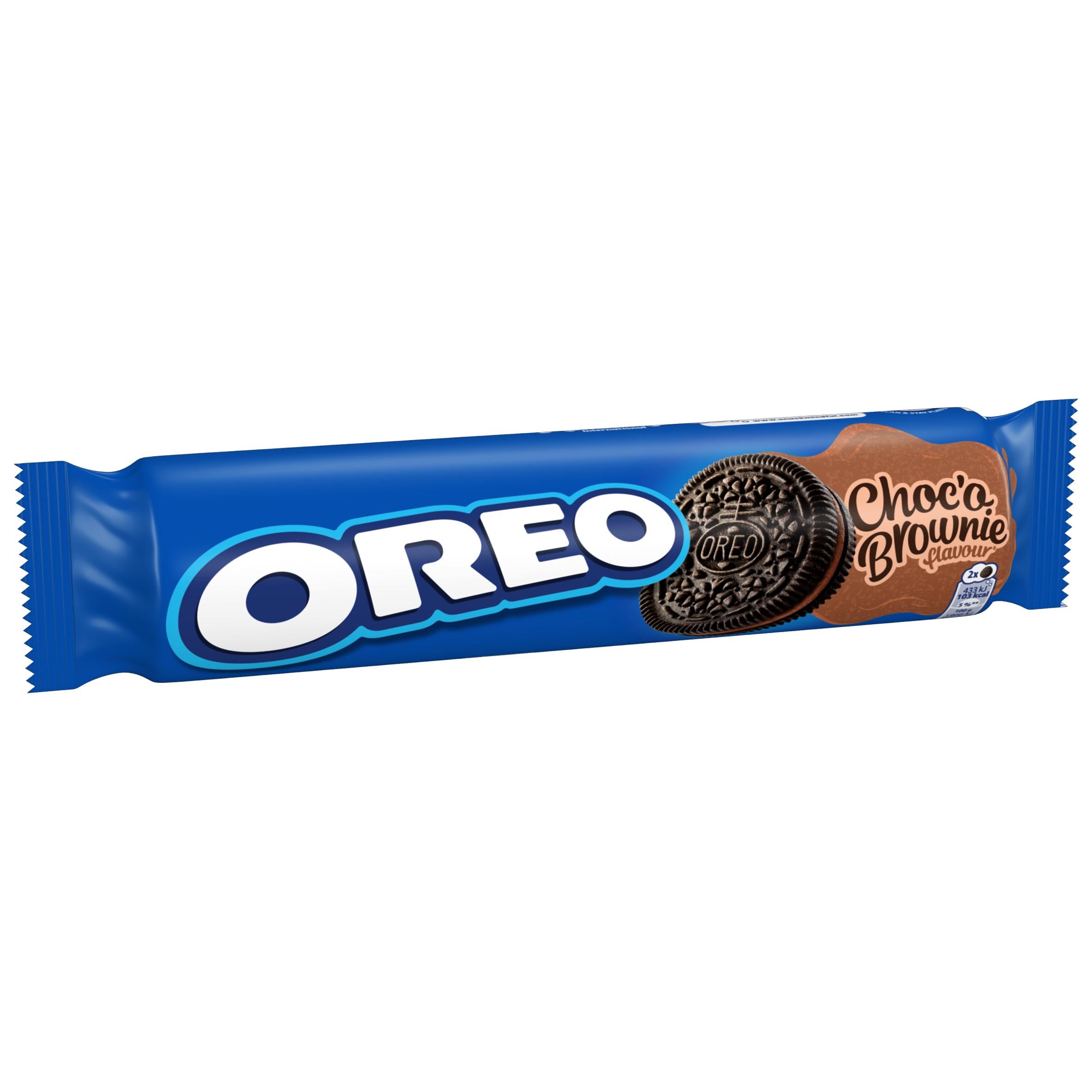 Oreo Choco Brownie Cookie Sandwich Biscuits Pack 154g