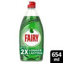 Fairy Original Green Washing Up Liquid with Lift Action 654ml