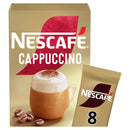 Nescafe Cappuccino Instant Coffee Sachets x8