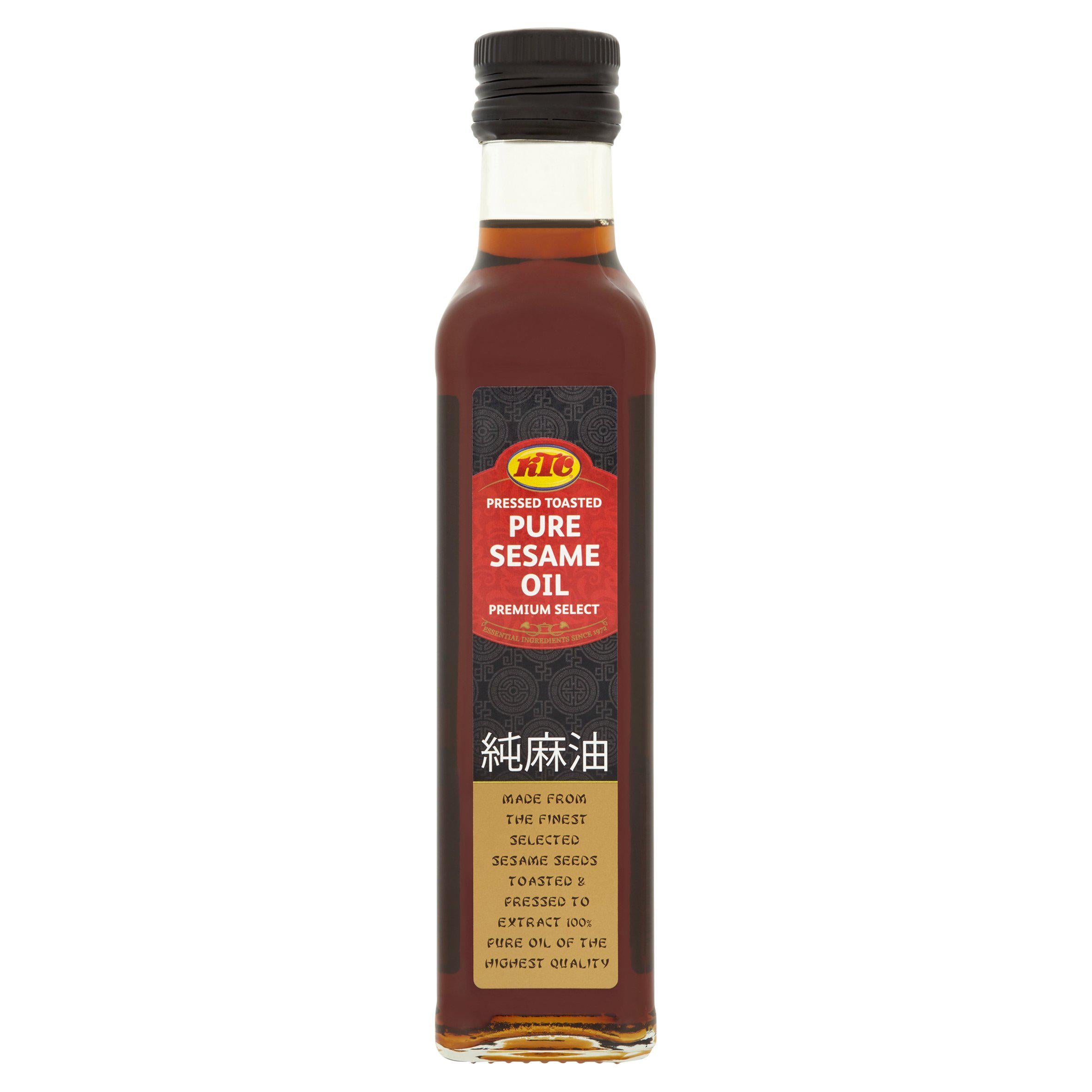 KTC Pressed Toasted Pure Sesame Oil 250ml