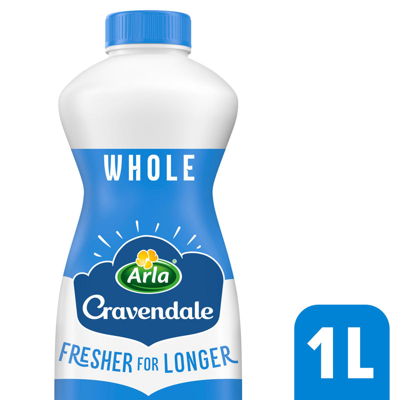 Cravendale Filtered Fresh Whole Milk 1 Litre