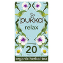 Pukka Organic Relax Tea With Chamomile Home Compostable Herbal Tea Bags x20
