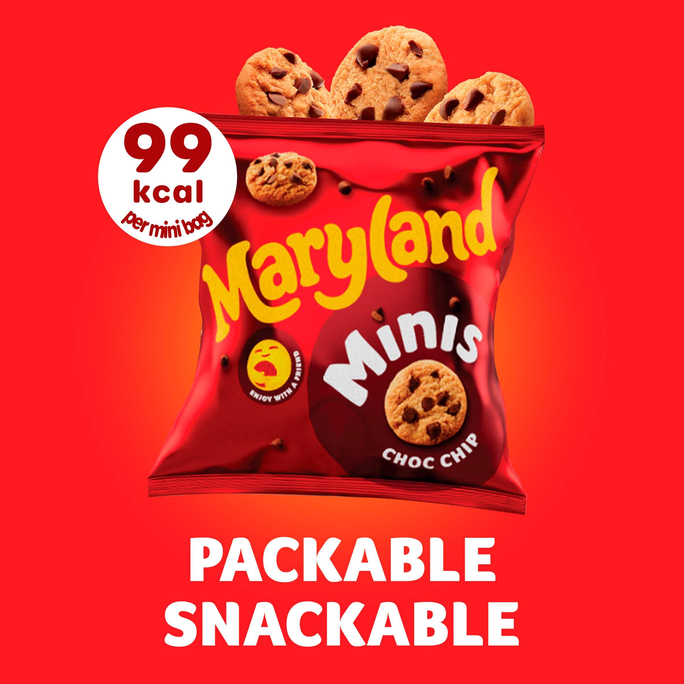 Maryland Minis Chocolate Chip 6 Multipacks Cookies 118.8g