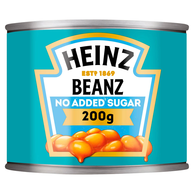 Heinz No Added Sugar Baked Beans in a Rich Tomato Sauce 200g - Moo Local