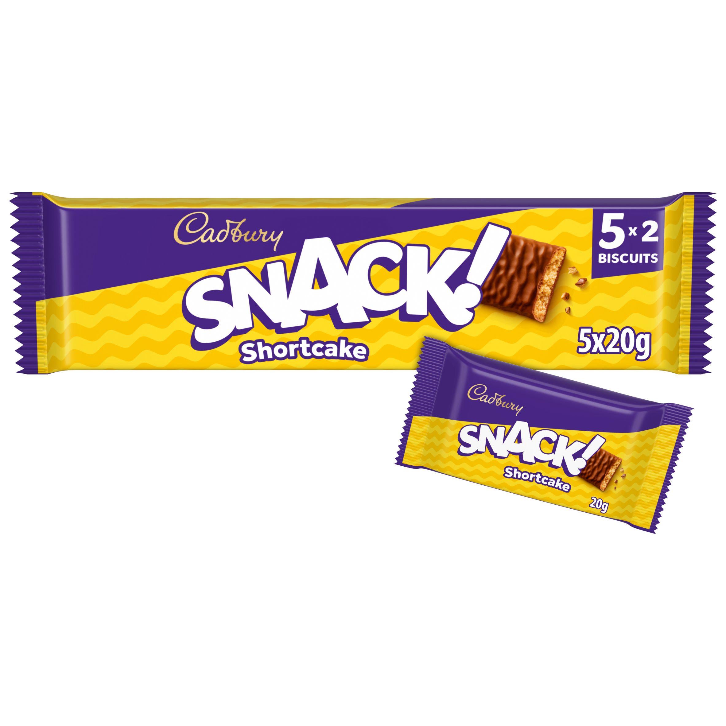 Cadbury Snack Chocolate Bar 5x20g