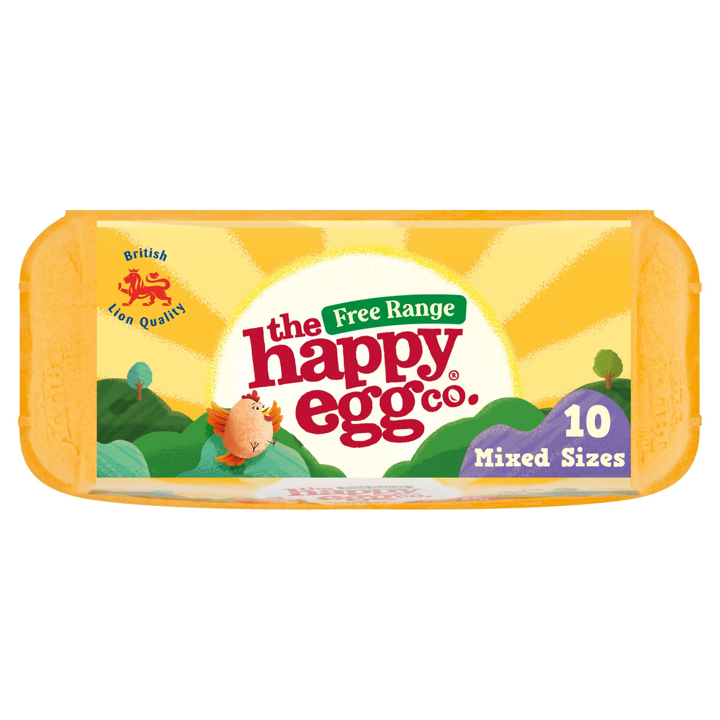 Happy Egg Co. Free Range Mixed Weight Eggs x10