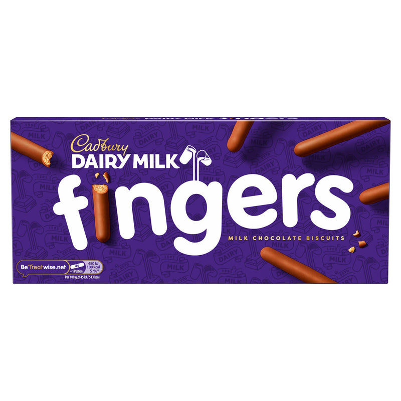 Cadbury Dairy Milk Chocolate Fingers 114g - Moo Local