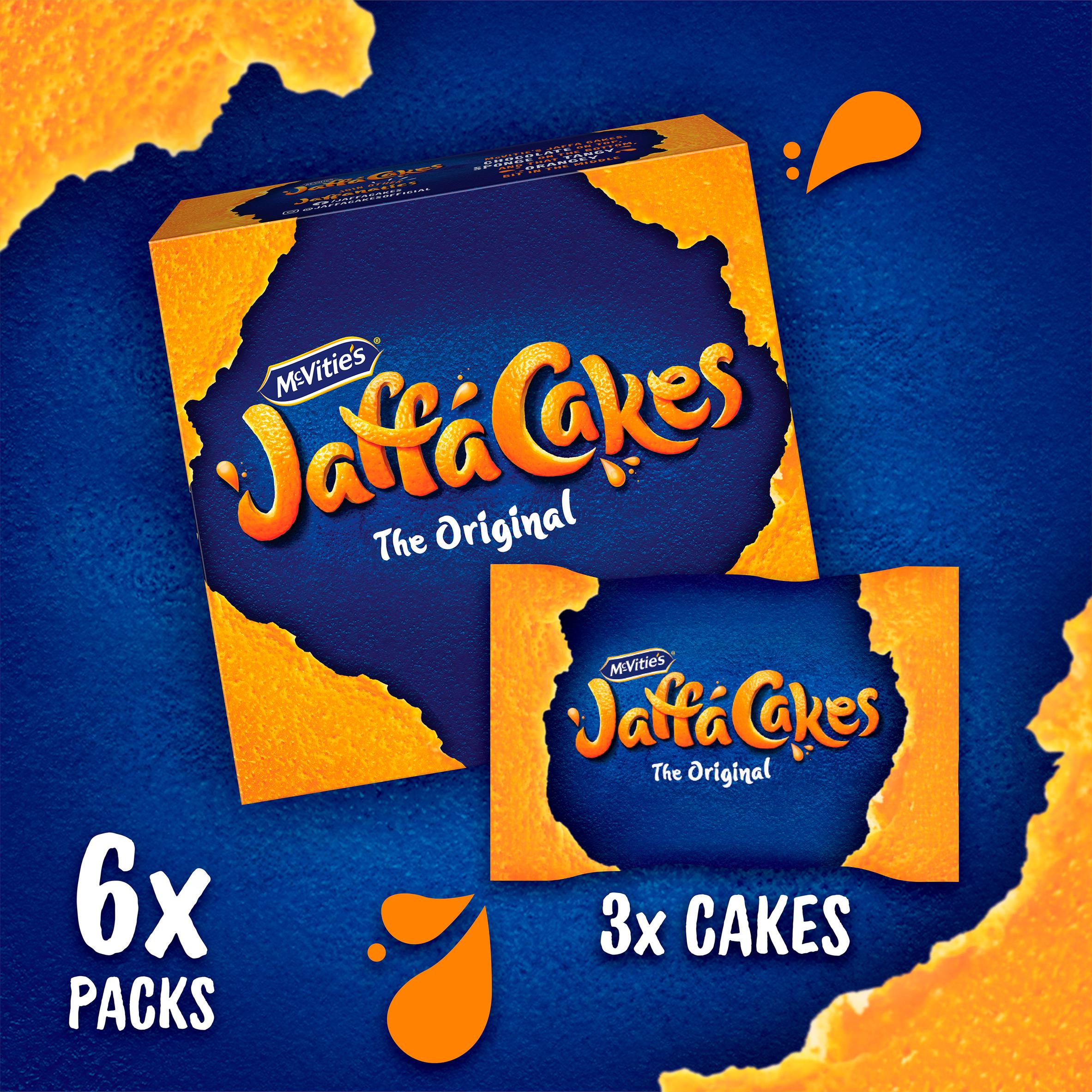McVitie's Jaffa Cakes Original Biscuits Snack Pack x6