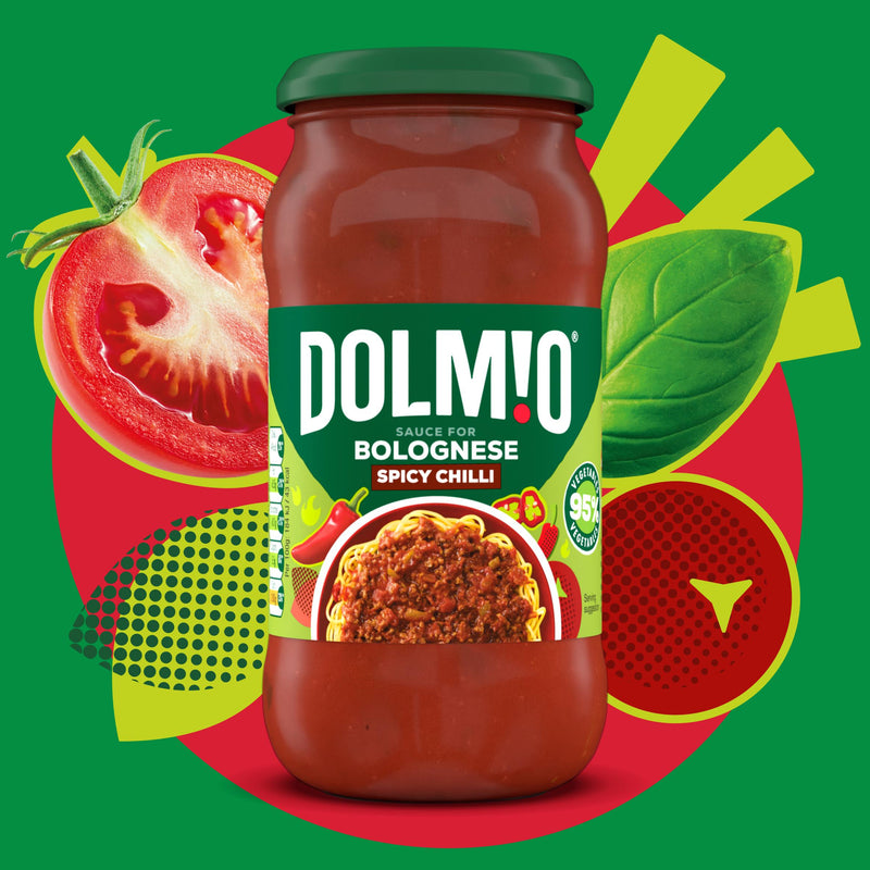 Dolmio Bolognese Spicy Chilli Pasta Sauce 450g