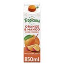 Tropicana Pure Orange & Mango Fruit Juice 850ml