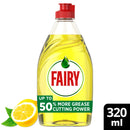 Fairy Lemon Washing Up Liquid with Liftaction 320ml