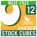 Oxo Meat Free Vegan Chicken Flavour Stock Cubes x12
