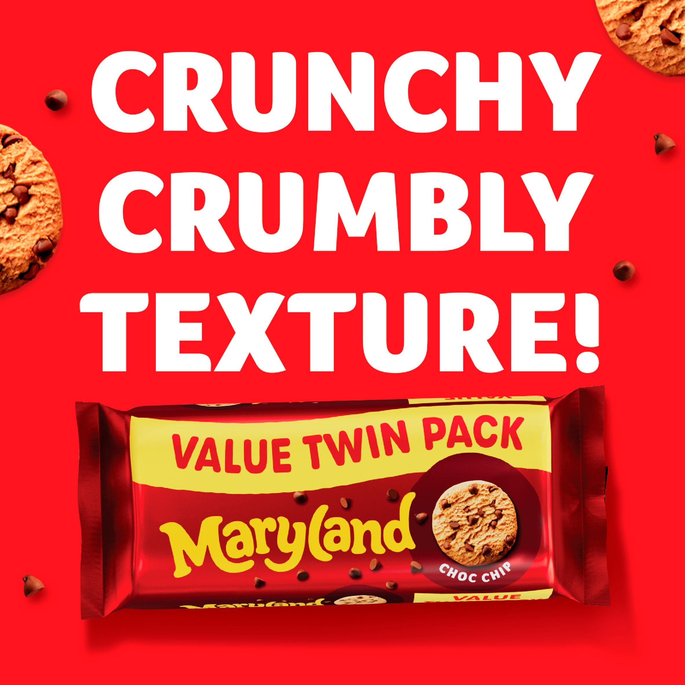 Maryland Cookies Chocolate Chip Twin Pack 400g