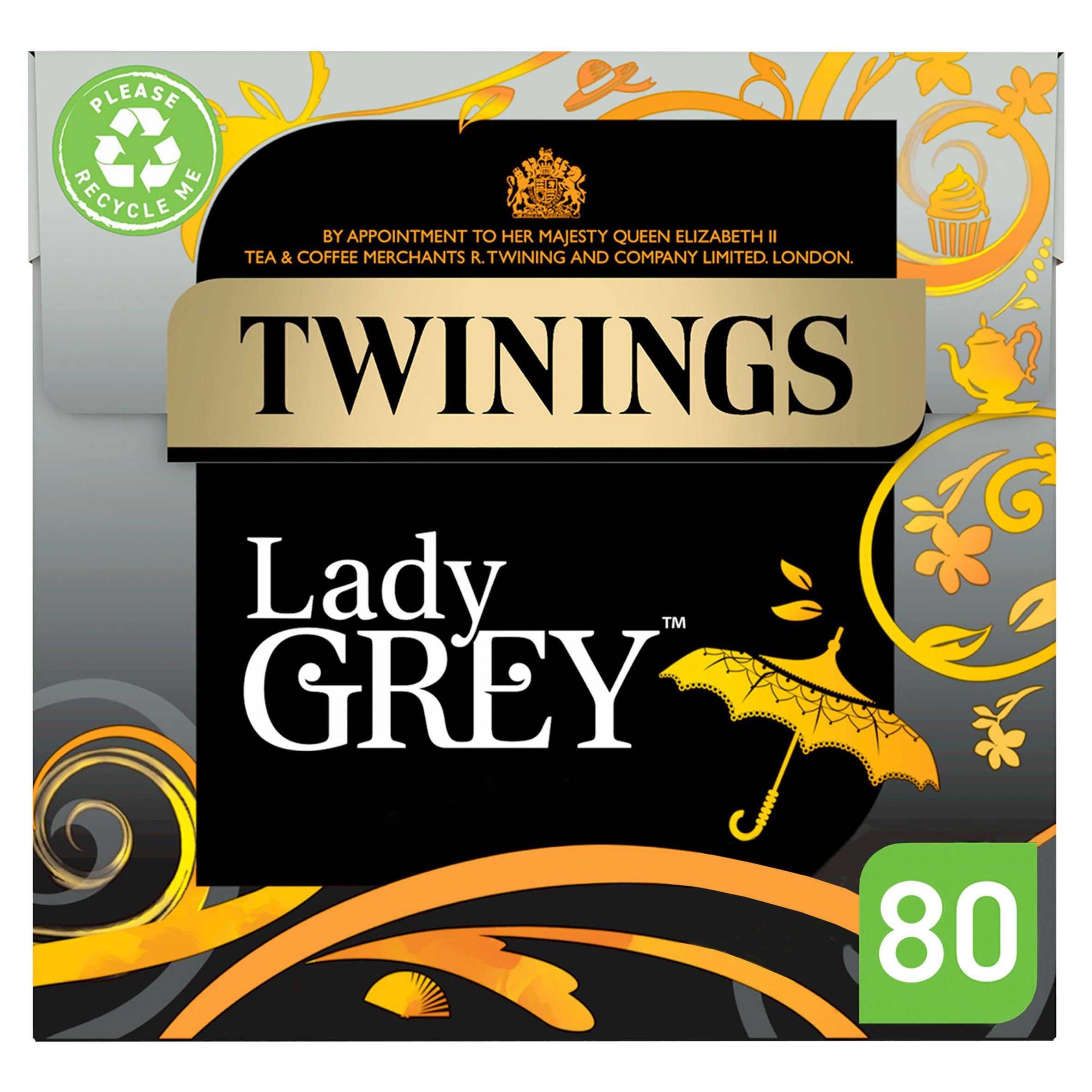 Twinings Lady Grey Tea Bags x80
