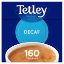 Tetley Decaffeinated 160 Teabags - Moo Local