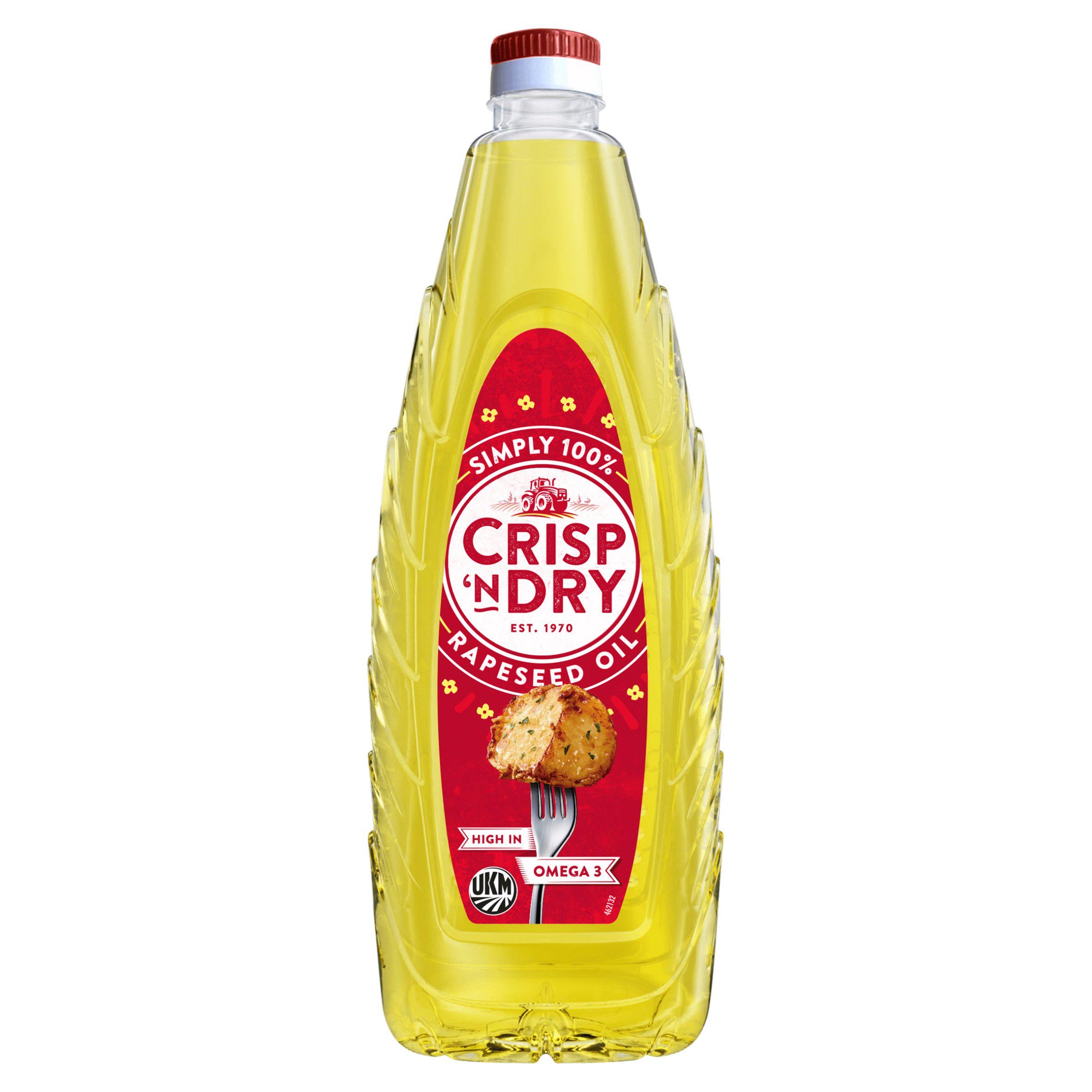 Crisp 'N' Dry Vegetable Oil 1 Litre