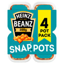 Heinz Baked Beans Snap Pots 4 x 200g - Moo Local