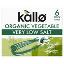 Kallo Very Low Salt Vegetable Stock Cubes x6