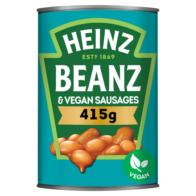 Heinz Baked Beans and Vegan Sausages 415g - Moo Local
