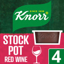 Knorr Red Wine Stock Pots 4x26g
