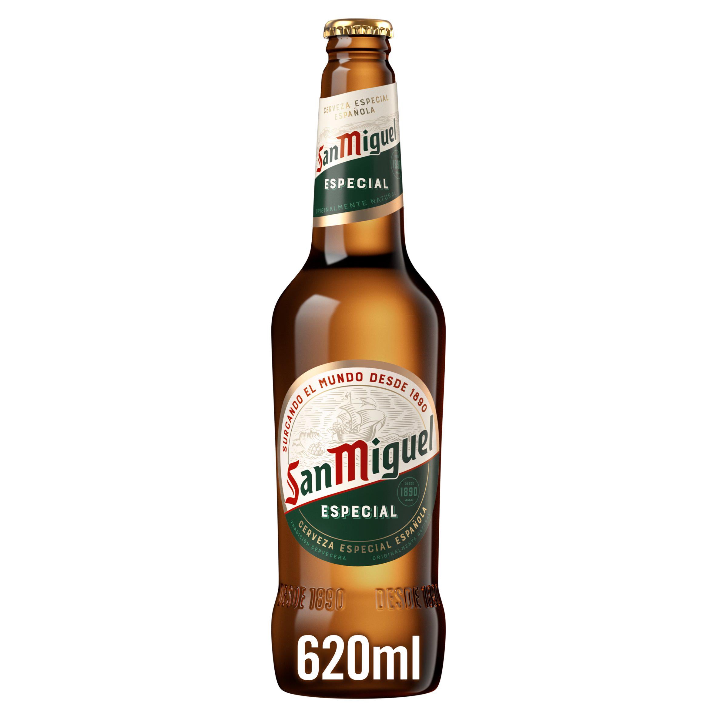 San Miguel Premium Lager Beer Bottle 620ml