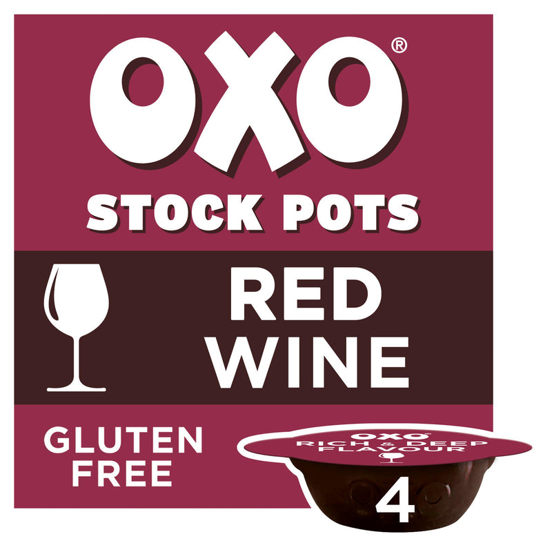 Oxo Red Wine Stock Pots x4