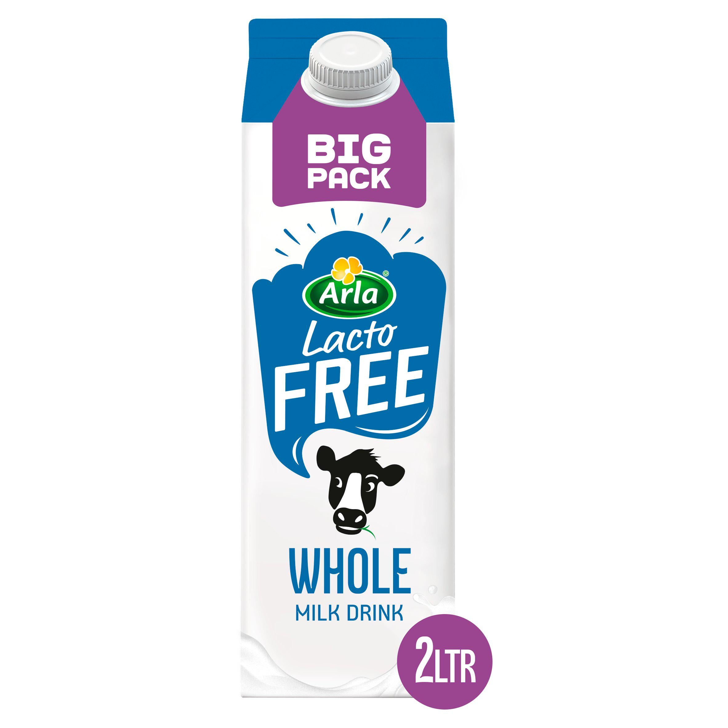 Arla Lactofree Fresh Whole Milk Drink 2 Litre