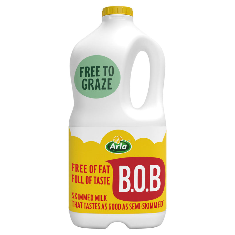 Arla Bob Skimmed Milk Tastes like Semi Skimmed 2 Litre