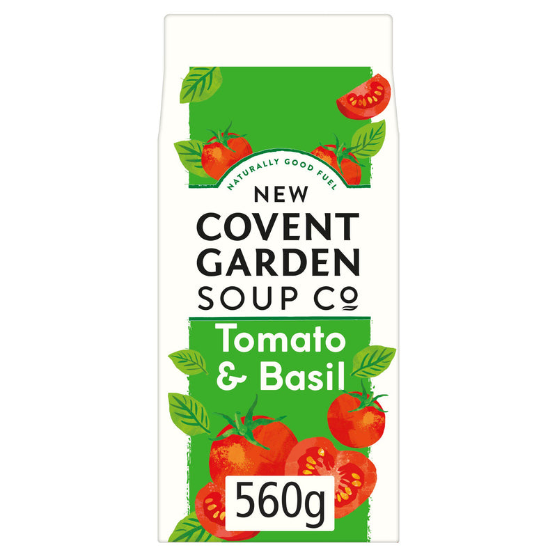 New Covent Garden Tomato & Basil Soup 560g - Moo Local