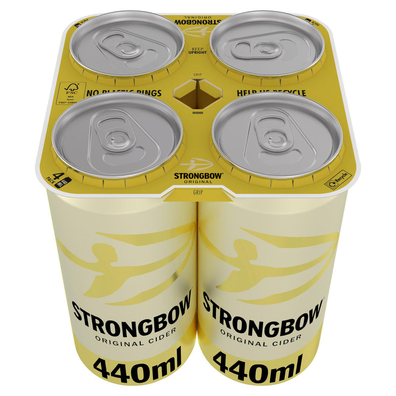 Strongbow Original Cider 4x440ml - Moo Local