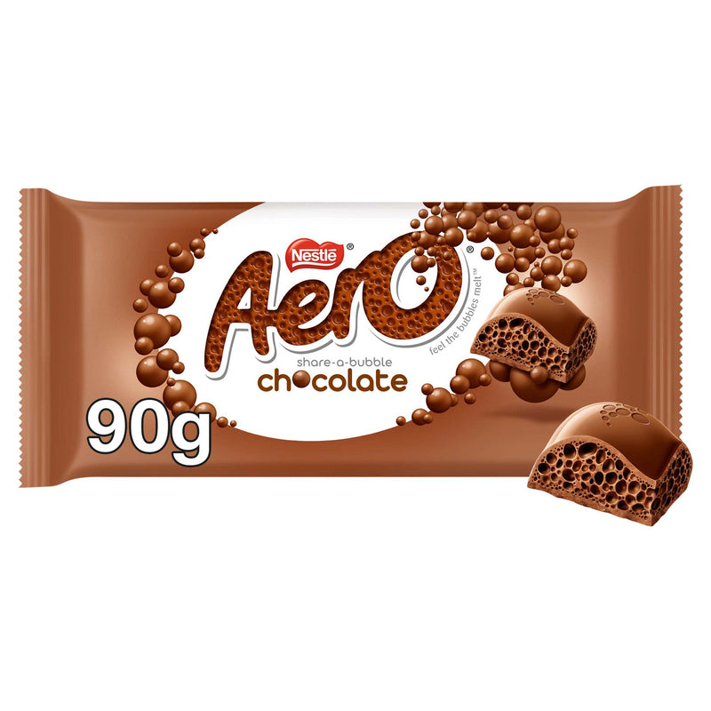 Aero Milk Chocolate Sharing Bar 90g