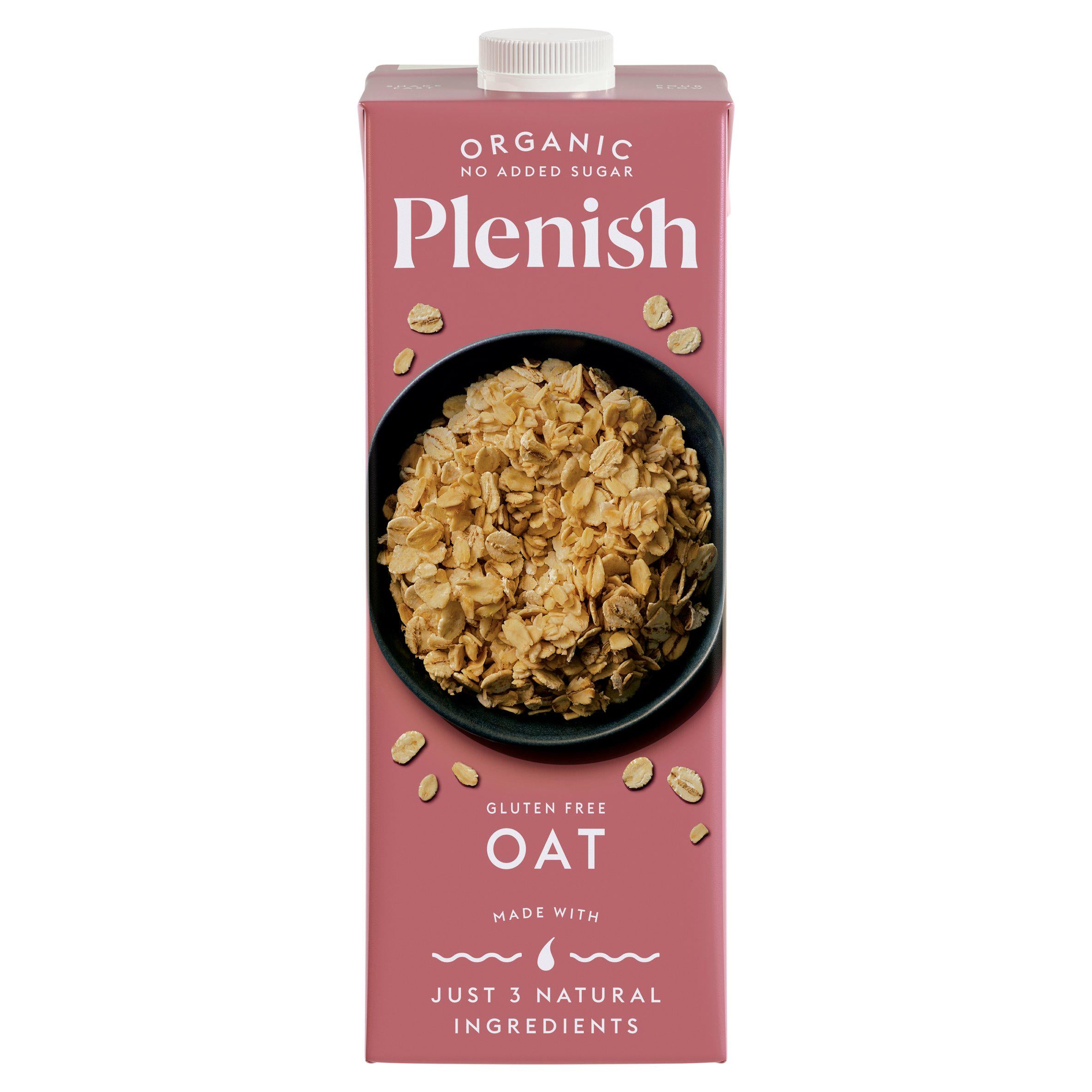 Plenish Organic Oat Dairy Alternative Long Life Drink 1 Litre