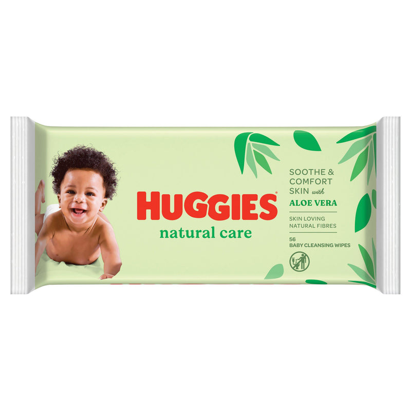 Huggies Natural Care Baby Wipes 56 per pack - Moo Local