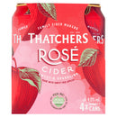 Thatchers Rosé Sweet Sparkling Somerset Cider 4x440ml