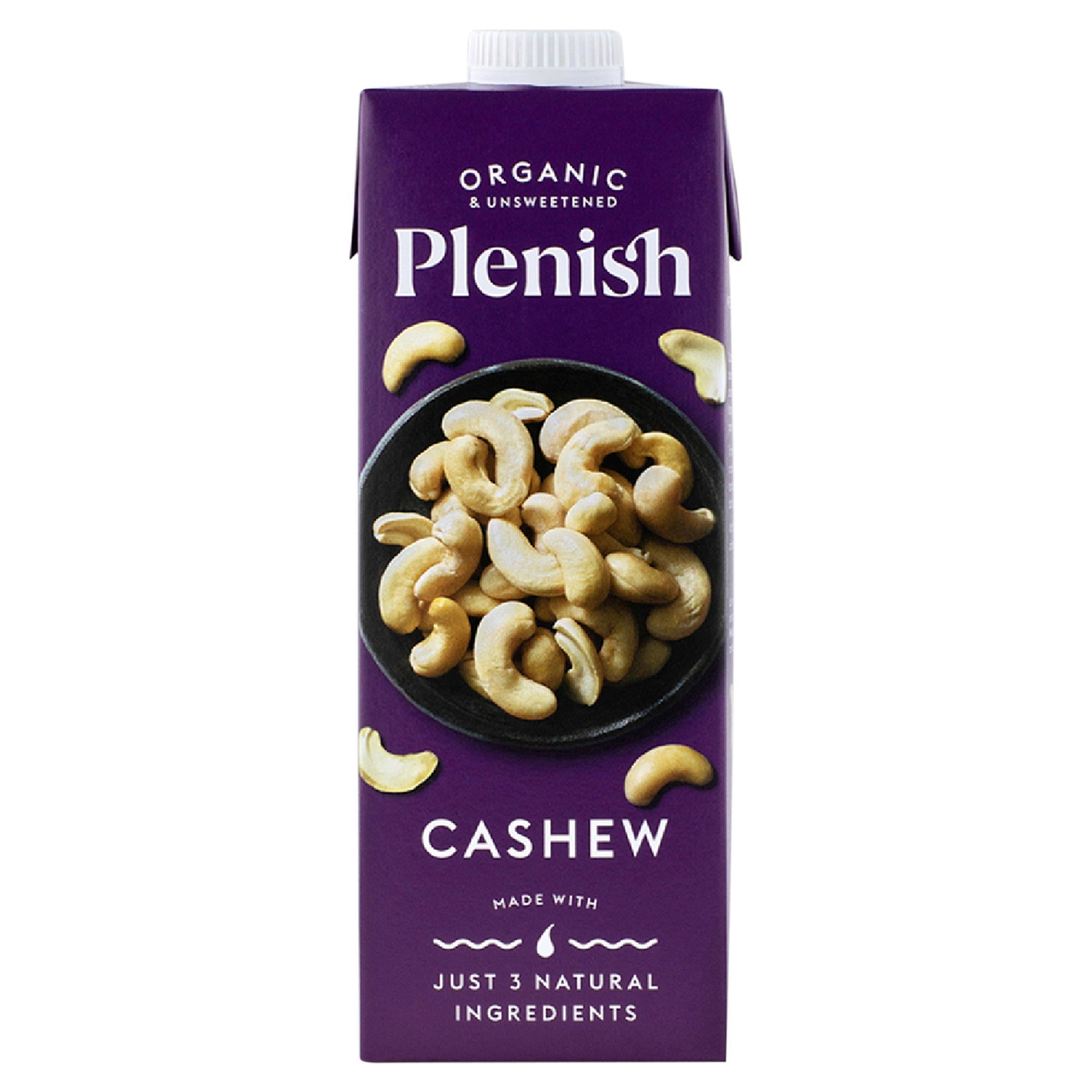 Plenish Organic Cashew Dairy Alternative Long Life Drink 1 Litre