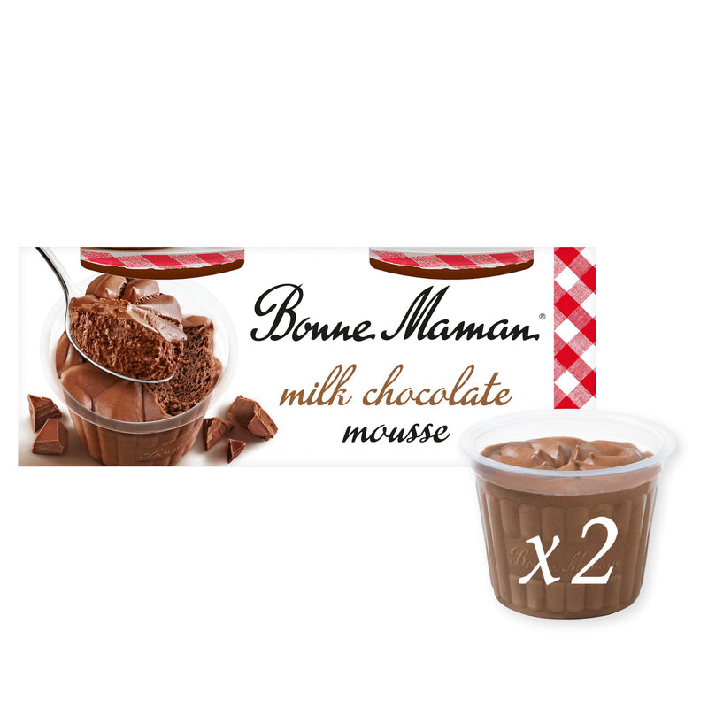 Bonne Maman Chocolate Mousse 2x70g