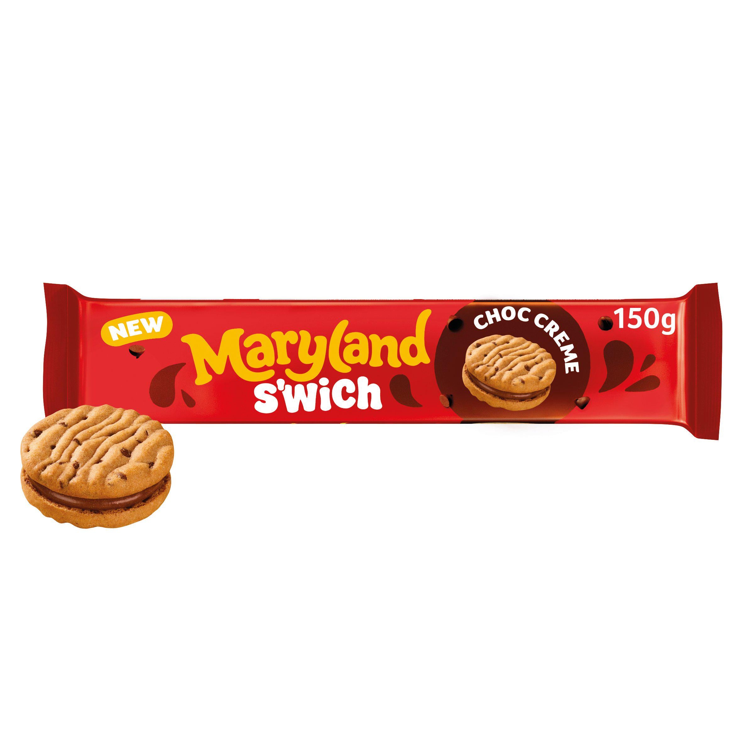 Maryland S'wich Choc Creme Biscuits Cookies 150g